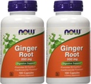 Ginger Root 550 mg 100 Capsules (Pack of 2)
