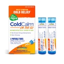 Boiron ColdCalm On The Go Cold Relief for Sneezing, Runny Nose, Ρινική Συμφόρηση, και Sore Lroat - 2 Count (160 Pellets)