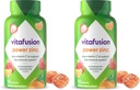 Vitafusion Power çinko G Vitaminummys, Strawberry Tangerine Flavored Immune Support (1), 90 Count (Pack of 2)