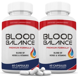 Δικαιολογημένα Εργαστήρια (2 Pack Blood Balance Advanced Formula 620MG Pills 120 Καψάκια