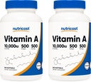 Nutricost Vitamini 10.000 IU, 500 Softgels (2 Şişe)