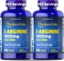 Puritan's Pride Premium 1000mcg, Dietary Supplement for Bone, And Joint Health Support, 100 Day Supply, 100 Tablet, 2 Pack