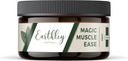 Earthley Wellness Magic Muscle Ease, & Arnica Lotion to Soothe Sore Muscles, Fast-Absorbing Relief for Cramps, Ger & Post-Workout Recovery (4oz, Mint)