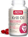 Jarrow Formulas Krill Oil - Phospholipid Omega-3 Kompleks with Astaxanthin - 60 Softgels - 30 Hizmet - Destekler Lipid Yönetimi, Metabolism, Brain & Heart Health - EPA & DHA - Gluten Free - Non-GMO