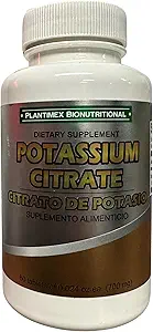Potasyum Citrate Tabletleri - Pyum Tamam, P Properties Citrate 60 Tabletler (700 mg)- Potasyum Citrate Supplement-30 Days Supply Diyetary Supplement PLANMEXMEXMEX