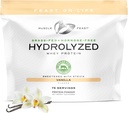 Kasırgalı Whey Protein Tozu, Grass Fed ve All Natural Hormon-Free, Hydro Whey Toz for Men and Women, Gluten Free, Non-GMO, Delicious Hydrolyzed Protein Toz, Vanilla, 5lb