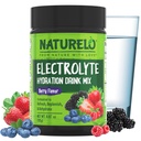NATLO Electrolyte Toz, Hydration ve Mineral İçilir Mix, Sugar Free & Non-GMO Berry Flavor 50 Hizmetler