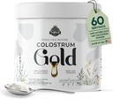 Colostrum Gold - Premium Grass-Fed Bovine Colostrum Powder Supplement for Immunity, Gut Health, Muscle & Wellness - Daily Superfood Supports Hair, Skin, Nails - Women & Men - Unflavored, 60 Servings