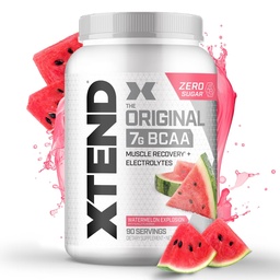 Xtend αρχική BCAA σκόνη 7g BCAA και 2.5g L-Γλουταμίνη, ζάχαρη δωρεάν μετά την προπόνηση μυϊκή ανάνηψη ποτό με Αμινοξέα για άνδρες και γυναίκες, 90 εξυπηρετούν