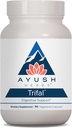 Ayush Herbs Trifal Digestive Υποστήριξη με Amla - Triphala συμπλήρωμα για γυναίκες & άνδρες, Προωθεί την ισορροπία Digestion, Αντιοξειδωτικό πλούσιο, Φτιαγμένο με οργανικά συστατικά - 90 κάψουλες χορτοφάγων (1 κόμης)