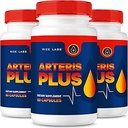 Laboratuarlar (3 Pack) Arteris Plus Diyetary Supplement, Arteris Plus Tabletler Destekler Inflammation, Support Pills, Arteris Plus Pills, ArterisPlus Yorumlar, Ekstra Kuvvet (180 Capsules)