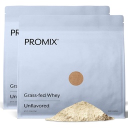 ProMix Διατροφή Whey Protein Powder, Unflavored - Grass-Fed - - Post Proout Fitness & Nutrition Shakes, Smoothies, Bakeing & Cooking Συνταγές - Χωρίς γλουτένη & Keto-Friendly - 5 Λίρες (Pack of 2)