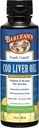 Barlean'ın Cod Liver Oil Liquid Supplement, Omega 3 Fish Oil 900 mg EPA ve DHA Plus Vitamin D, Ortak, Beyin ve Kalp Sağlığı Desteği, Lemonade Flavor, 8 ozz