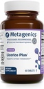 Metagenics Licorice Plus - Cortisol & Stres Desteği Licorice Root, Ashwagandha, Rehmannia & Chinese Yam - Non-GMO, Gluten-Free, Vegetarian - GMP sertifikalı Tesis - 60 Tablet
