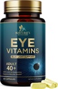 Συμπλήρωμα οφθαλμικών βιταμινών - Advanced Eye Care Vitamin with Lutein, Zinc, Vitamins C, E, Zeaxanthin & Minerals - Vision Multivitamin for Macular Health & Dry Eyes, Vegan, Εμφιαλωμένο στις ΗΠΑ - 60 Κάψουλες