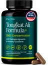 Potent Longjack - Tongkat Ali & Fadogia Agrestis συμπλήρωμα για άνδρες & γυναίκες ενέργεια, υποστήριξη Τ, Lean μυϊκή ανάπτυξη & αποκατάσταση, ορμονική ισορροπία, πριν από την προπόνηση με Vegan NAC ήπαρ Detox & Cleanse