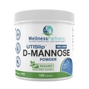 Şimdi Yeni UTI-Slip D Mannose Non GMO Organik Kaynak Toz 130g jar.