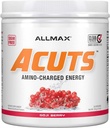 ALLMAX Διατροφικά AMinocuts (ACUTS), Amino-Curged Energy Drink with Taurine, L-Καρνιτίνη, Πράσινο εκχύλισμα Coffee Bean, Goji Berry Martini, 30 εξυπηρετούν