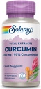 SOLARAY Super Bio Curcumin 250 mg | Turmeric Root Extract,% 95 Curcuminoids | Sağlıklı Ortak Destek & Daha | 30 Softgels