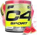 Cellucor C4 Sport Pre Workout Powder - NSF Certified for Sport - Elite Hydration - 200mg καφεΐνη + Creatine + Beta-Alanine - Ηλεκτρολύτες και ενεργειακό συμπλήρωμα - Καρπούζι, 20 Υπηρεσίες