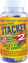 Stacker 2 Fat Burner Capsules, Ephedra Free, 100-Count Şişe