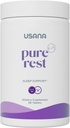 USANA Pure Rest Melatonin Supplement for Sleep Support* – Fast Acting – Sugar Free - 56 Tablets