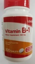 Lider B Vitamin-1 100 mg, 100 Tablet Her Şey (Pazar 3)