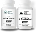 1500mg L-Tryptophan & 120mg Melatonin Bundle 