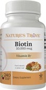 Doğanın Trove Biotin 10.000 mcg 240 EZ Chew Tabletleri Cherry Flavor