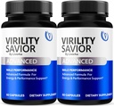 (2 Pack) VirtitudeSavior Pills, VirtitudeSavior, VirtitudeSavior Capsules Advanced Formula, Resmi VirtitudeSavior All Natural Capsules, VirtitudeSavior Pills Yorumlar, 120 Capsules For 2 Ay