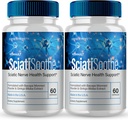 SciatiSoothe για κάψουλες Sciatica, Sciati Soothe Nerve Health Support, SciatiSoothe Supplement Advanced Formula, Nerve Support Pills - Μέγιστη δύναμη - SciatiSoothe Reviews (2 Pack)