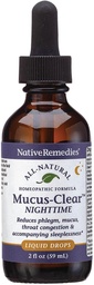 Native Remedies Mucus-Καθαρά νύχτα - Προσωρινά Ανακουφίζει Mucus Συμφόρηση και υποστηρίζει ειρηνικό ύπνο