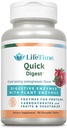 LIFETIME Quick Digest Digest Digestive Enzymes - Ένζυμα φυτών για πρωτεΐνες, υδατάνθρακες, φρούτα και λαχανικά - Digestive Health Support - Ρόδι Γεύση - 90 Μερίδες, 90 Μασώμενα δισκία