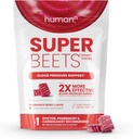 Humann SuperBeets Heart Chews, Nitrik Çimento ve Kan Basınç Desteği, Grape Tohum Ekstra Toz Enerji Tamam, Pomegranate Berry Flavor, 60 Kont