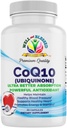 CoQ10 (Ubiquinone) - 30 κάψουλες - Ultra Καλύτερη Φόρμουλα Απορρόφησης - Προώθηση Ενέργειας και Σταματίνας - Vegan και χορτοφάγων Φιλικά - Χωρίς τεχνητά πρόσθετα