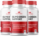 (3 Πακέτο) ClucoFix Glycogen Κάψουλες υποστήριξης - ClucoFix Glycogen Υγεία & Ευεξία Πολυβιταμίνες Συμπληρώματα Υποστήριξης Χάπια - ClucoFix Glycogen - ClucoFix Glyco Advanced Formula Reviews