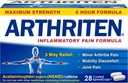 Inflammatory Pain Formula Caplets with 3 Active Materialss: aspirin, Acetaminophen & Caffeine, White, 28 Count (en 1)