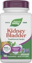 Nature's Way Kidney Bladder Premium Blend, Παραδοσιακό συμπλήρωμα βοτάνων, 900 mg ανά 2-Capsule Serving, Μη-GMO Project Επαληθευμένο, Vegan, 100 κάψουλες (Packaging May Vary)