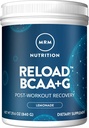 MRM BCAA+G RELOAD ανάκτηση μετά την προπόνηση – λεμόνι, 840g - 60 εξυπηρετήσεις ανά εμπορευματοκιβώτιο