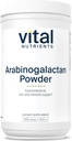Vital Nutrients Arabinogalactan Toz | Vegan Prebiyotik Fiber Supplement for GI Health, Liver, and Immune Support* | Gluten, Dairy, Soy Free | Non-GMO | 300g