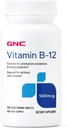 GNC Βιταμίνη B-12 500mcg, Υποστηρίζει την παραγωγή ενέργειας, 100 δισκία
