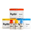 Ryde: Discovery Pack | Energize, Focus & Relax Shots | Green Tea Caffeine, Taurine, BTC, B Vitaminleri, L-Theanine, Lemon Balm, Chamomile | 0 Calories, 0 Sugar | Classic Pack – Try Them All (24 Pack)