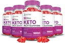 Justified Laboratories (5 Pack Bliss Keto ACV Gummies Advanced Formula 1000MG X 10 Bliss Boost Formulated with Ρόδι με σκόνη χυμού βότανου B12 Vegan Non GMO 300 Gummys