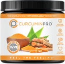 curcuminpro Complete Curcumin Bulk Toz | Bioplastik Organik Turmeric Curcumin Supplement | High Aborpsiyon Curcuma Organica en Polvo | Natural Wellness Support | 90 Grams
