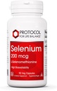 Protokol Selenium 200mcg - Immune Support, Thyroid & Prostate Health* - Selenium Supplements - Vegetarian, Kosher & Halal - 90 Veg Caps