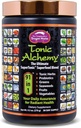 Dragon Herbs Tonic Alchemy Superfood Greens Toz 91 Malzemeler: Tonic Herbs, Ashwagandha, Mushrooms, Probiyotiks, Super Greens, Seaweeds, Meyveler, Sebzeler, Spirulina - 30 Hizmet