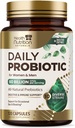 Probiyotikler 60 Milyar CFU + 10 Strains - Daily Probiyotik Lactobacillus Assembly for Immune, Digestive & Gut Health Support, Prebiyotiks and Probiyotiks, Gas & Bloating for Women & Men - 120 Capsules