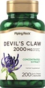 Piping Rock Devils Claw 2000mg 