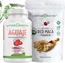 Beauty Sche – Aguaje Capsules + Red Maca Toz | Saç, Skin & Wellness | Vitamins & Minerals | Vegan, Non-GMO
